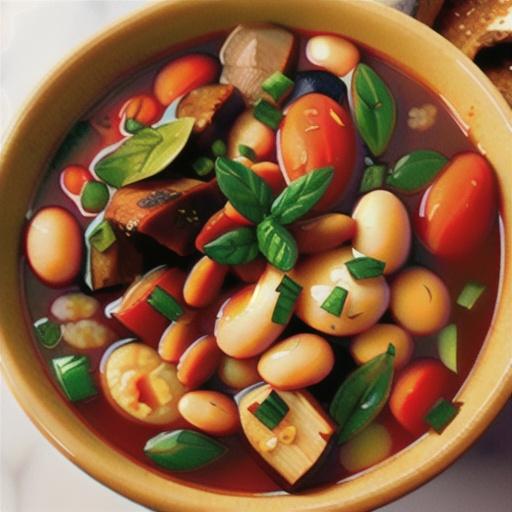 Moroccan Harira (Bean Soup)