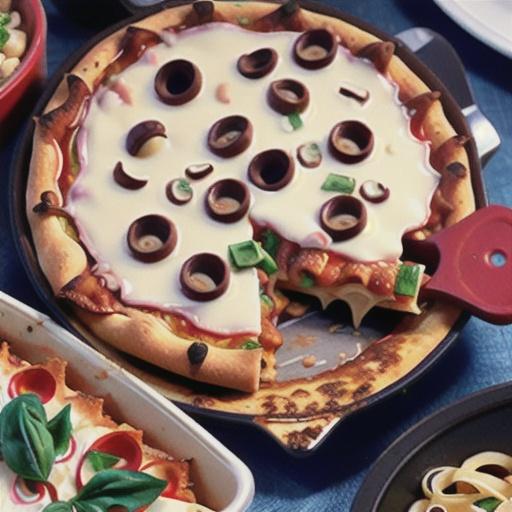 Pizza Casserole with Pasta