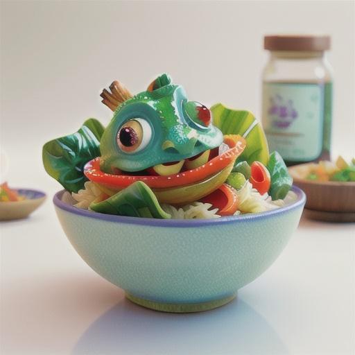 Blue-eye with green chilli nam jim and choy sum