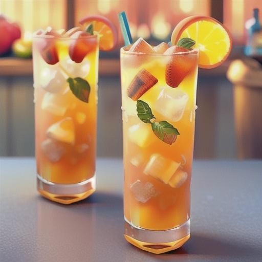 Fuzzy Navel Cocktail