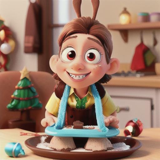 Easy Brownie Ornaments