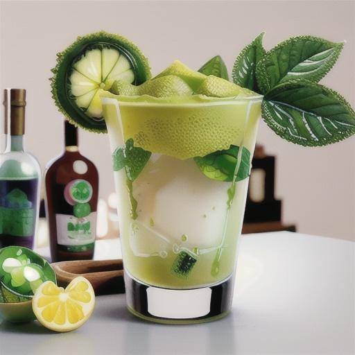 Tropical Matcha Cocktail
