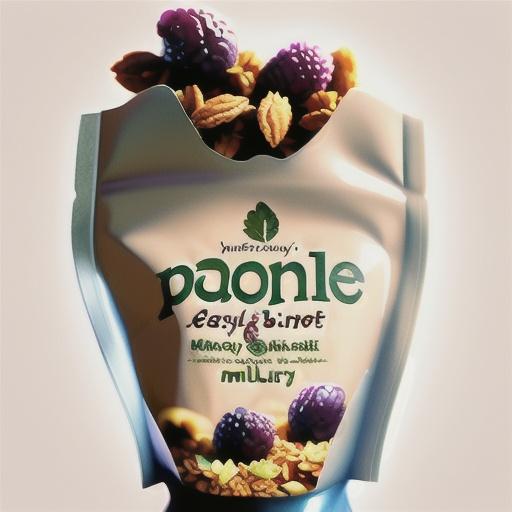 Maple and mulberry granola