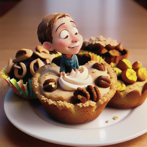 Skinny Pumpkin Spice Muffins with Walnut Streusel