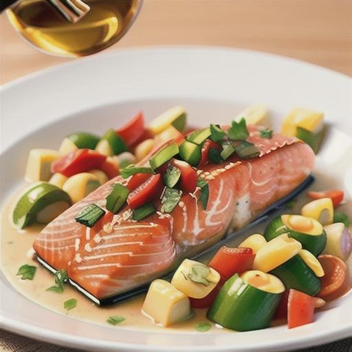 Poached Salmon In The Microwave