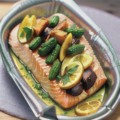 Baked Salmon in Foil