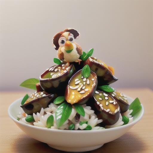 Honey soy quail on fried wild rice