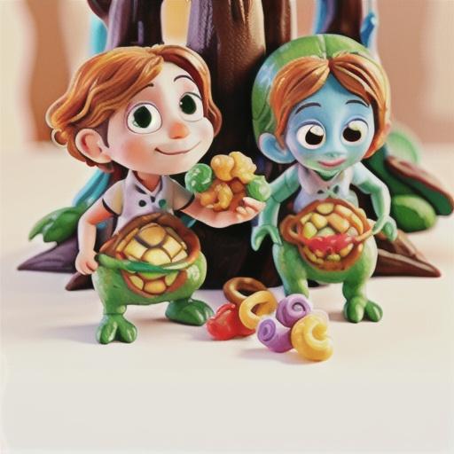 Turtles in a Pretzel Tree