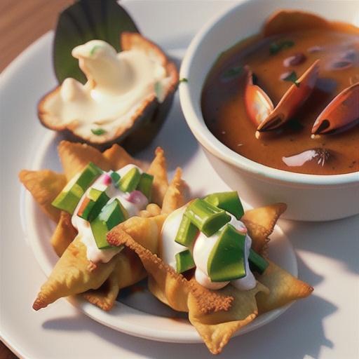 Air Fryer Crab Rangoon