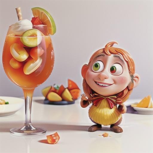 Aperol spritz jellies