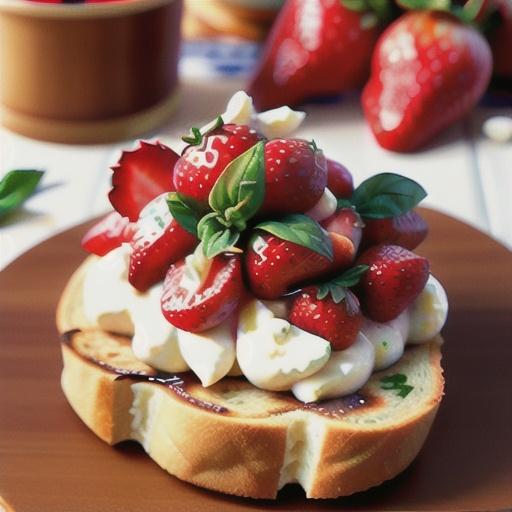 Strawberry Bruschetta