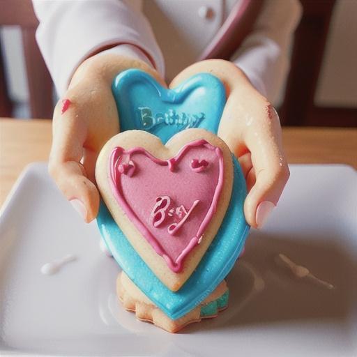 Double-Heart Sugar Cookies