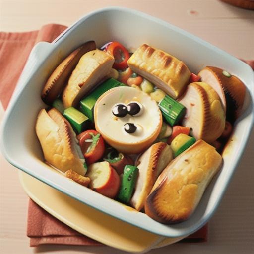 Chicken and Biscuits Pot Pie