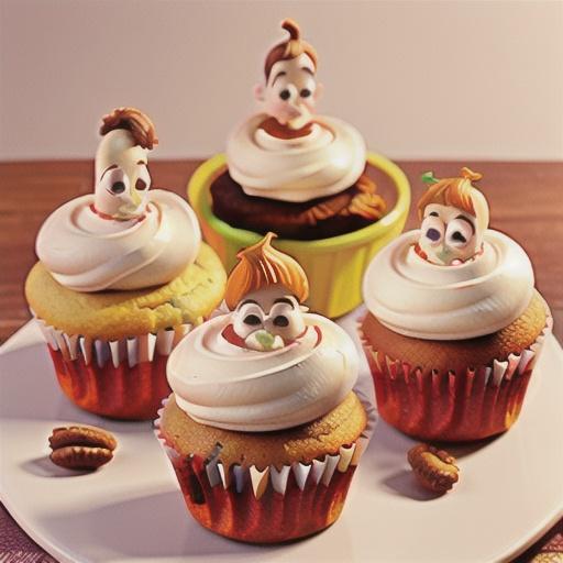 Pumpkin Carrot Cupcakes