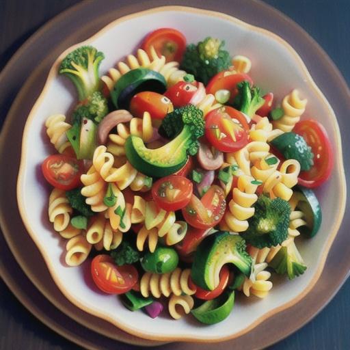 Rainbow Rotini Salad