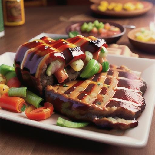 Honey Barbecue Bacon Meatloaf