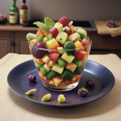 Midori melon salad