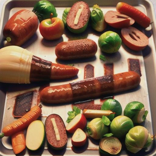 Sheet Pan Smoked Sausage, Apple, and Root Veggie Dinner