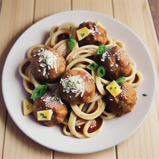 Gluten-free Italian meatballs and spaghetti