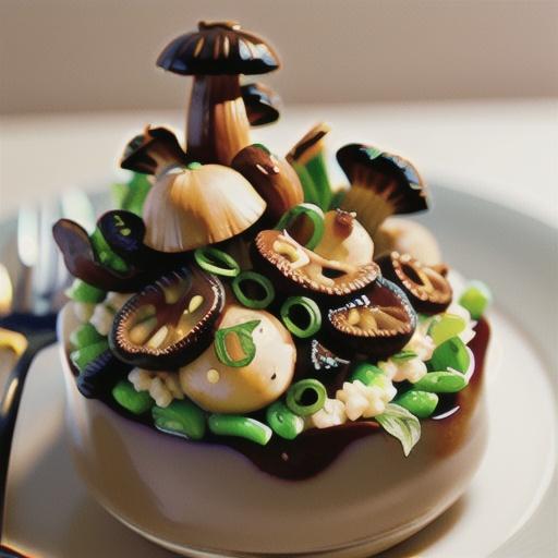 Morel Mushroom and Wild Rice Risotto