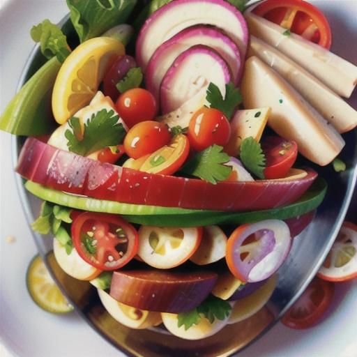 Mediterranean Layered Salad