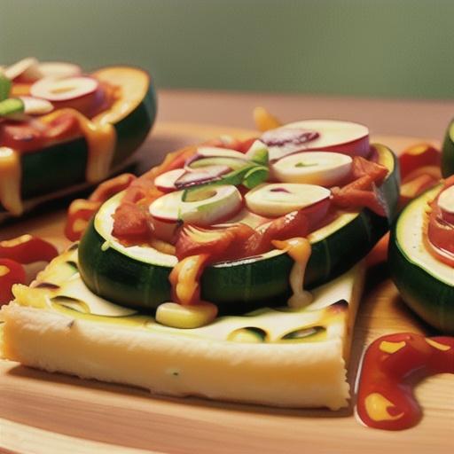 Zucchini Pizza