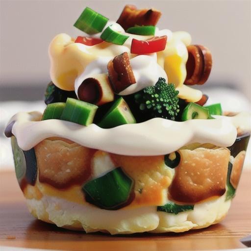 Crustless Cottage Cheese Mini Quiches