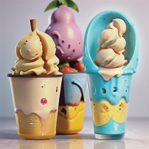 2-minute mango frozen yoghurt