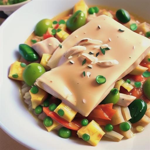 Curried Chicken and Rice Casserole