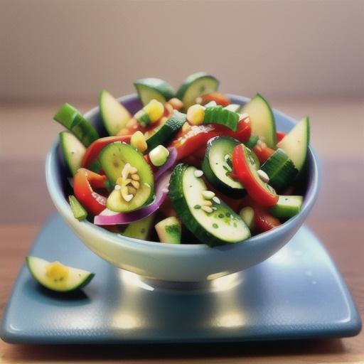 Ginger Cucumber Salad