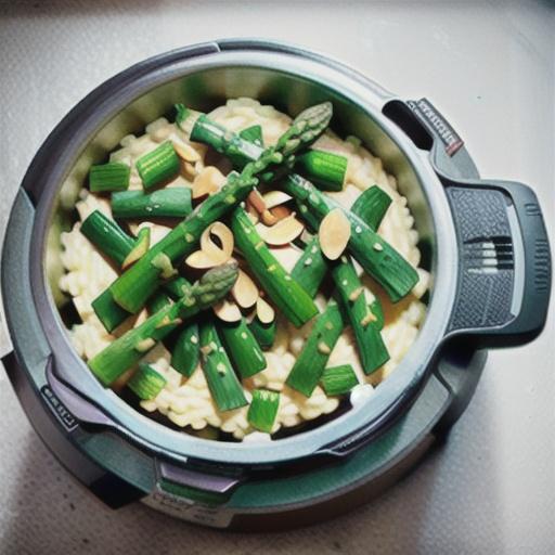 Instant Pot Asparagus Risotto