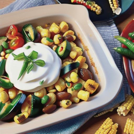 Pinto Bean and Chicken Casserole