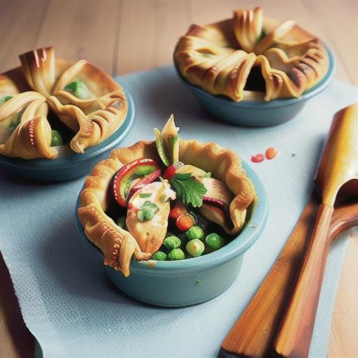 B'stilla (Moroccan chicken pie)
