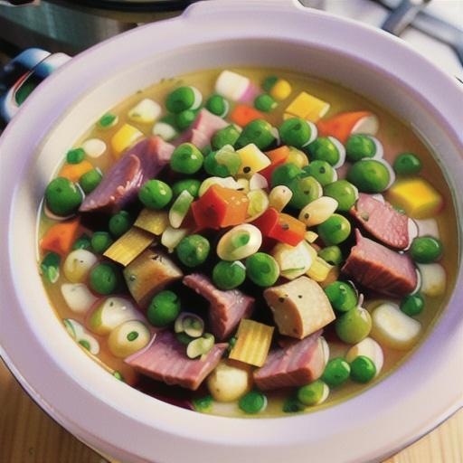 Instant Pot Split Pea and Ham Soup