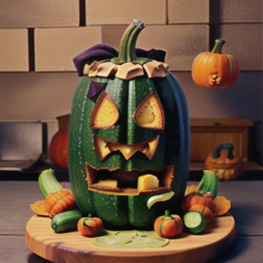 Zucchini Bread, Pumpkin Style