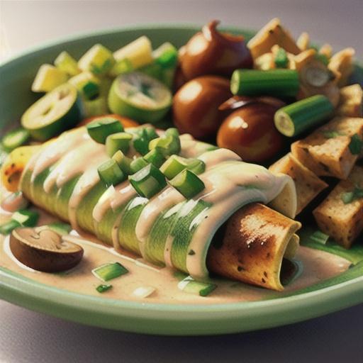 Green Chicken Enchiladas