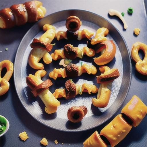 Pretzel Bratwurst Bites