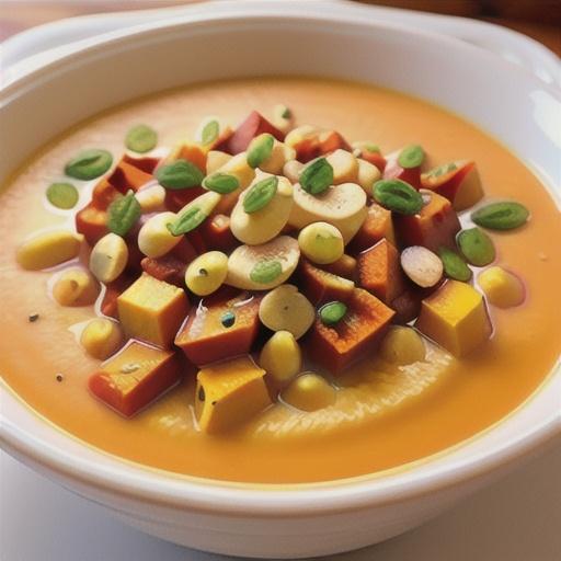 Creamy Pumpkin Soup with Canned Pumpkin Puree