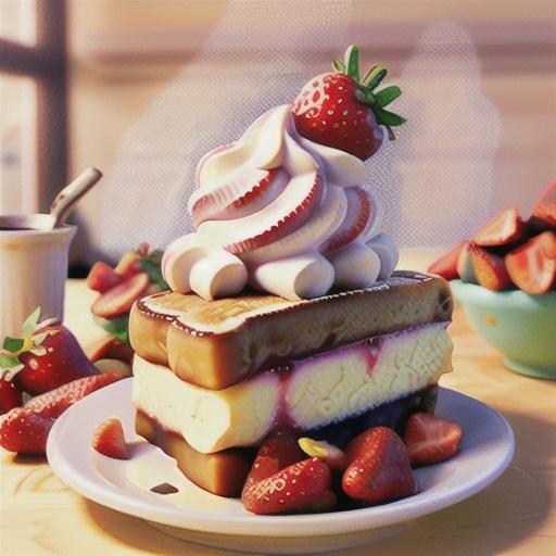 Strawberry Cheesecake French Toast