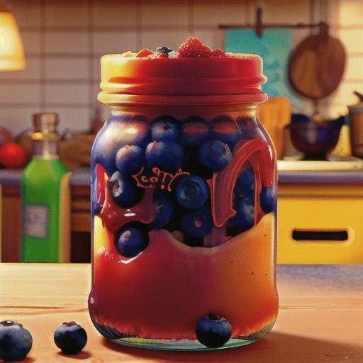 Blueberry Freezer Jam