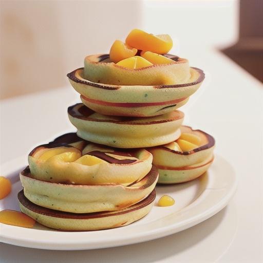 Apricot pikelets