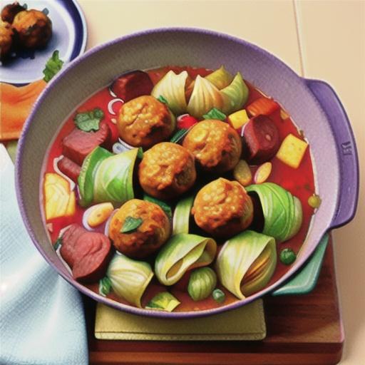 Grandma Elaine's Unstuffed Cabbage Rolls