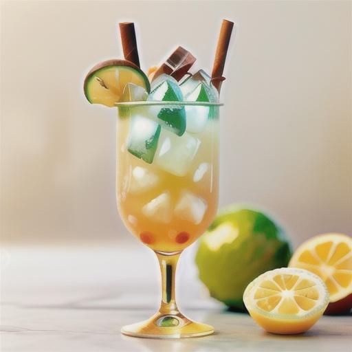 Gin and elderflower sherbet