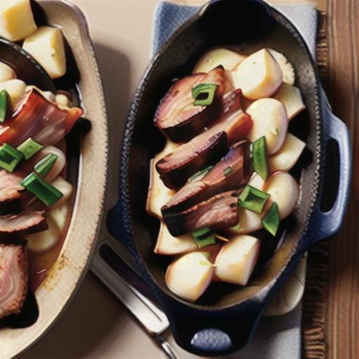 Skillet Pork Chops in Bacon-Cider Sauce