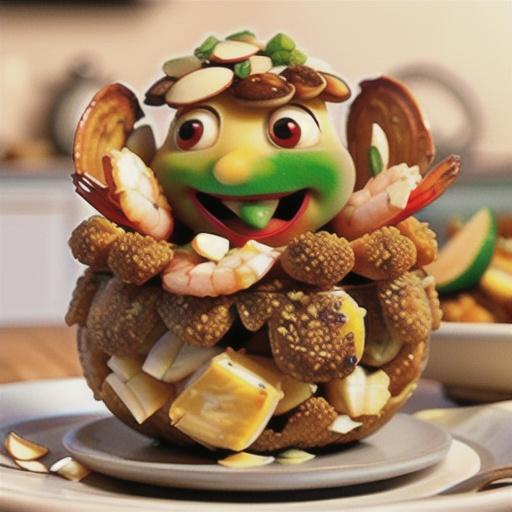 Almond-Crusted Shrimp