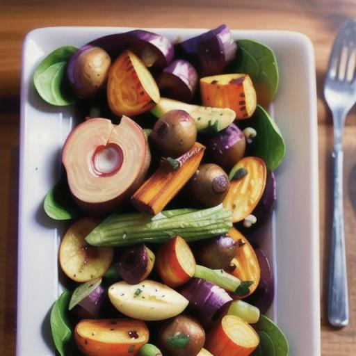 Roasted Root Vegetable Salad