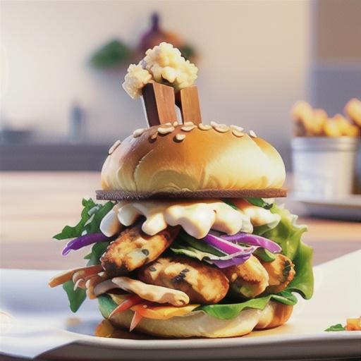 Buttermilk Fried Chicken Sandwiches with Spicy Slaw