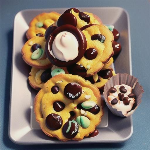 Baked choc-chip pretzels recipe