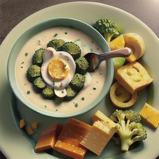 Sandy's Homemade Broccoli and Cheddar Soup