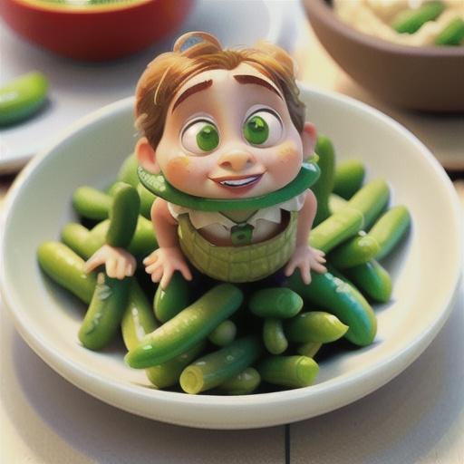 Green Beans with Peanut-Ginger Dressing